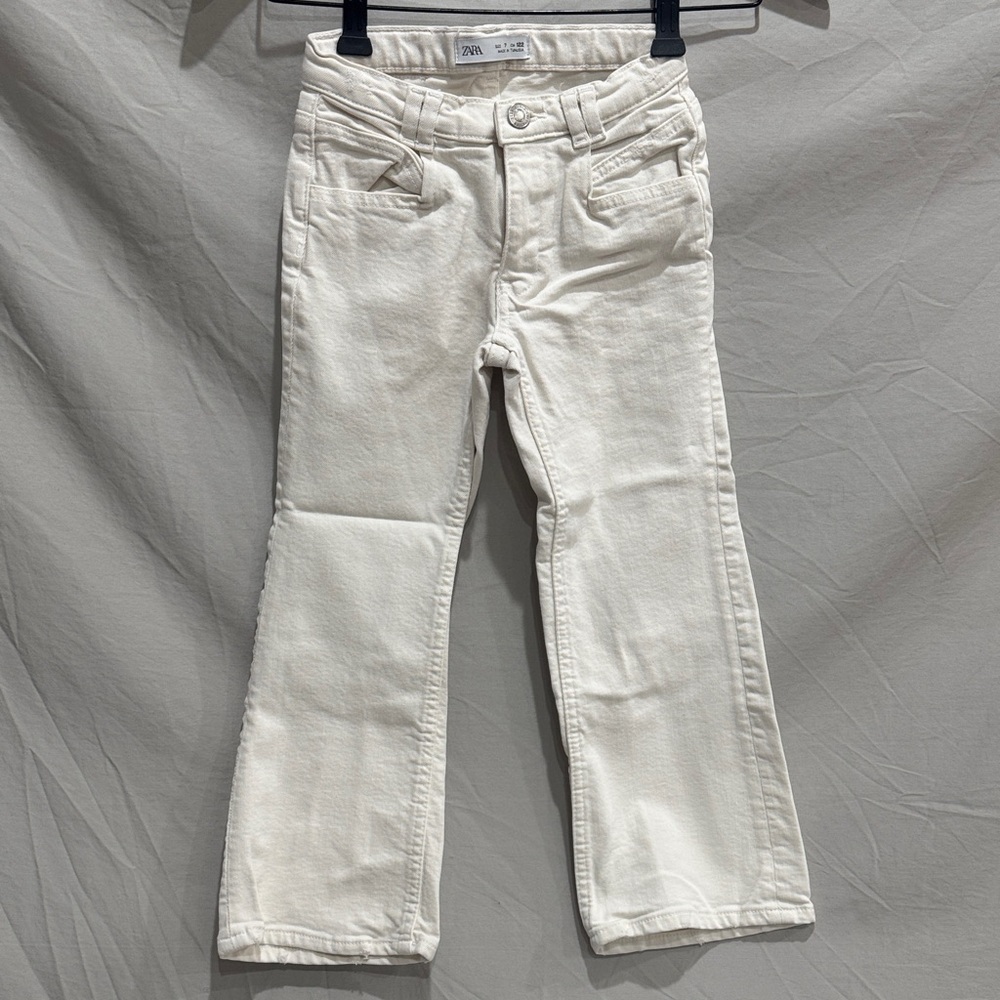 Zara Girls White Jeans